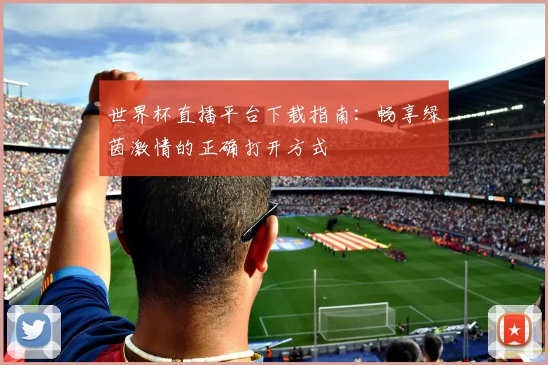 世界杯直播平台下载指南:畅享绿茵激情的正确打开方式