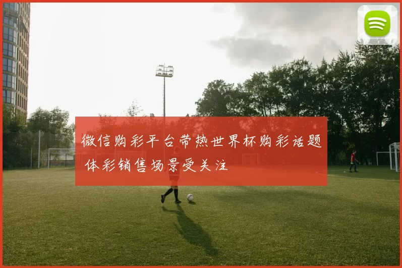 微信购彩平台带热世界杯购彩话题 体彩销售场景受关注