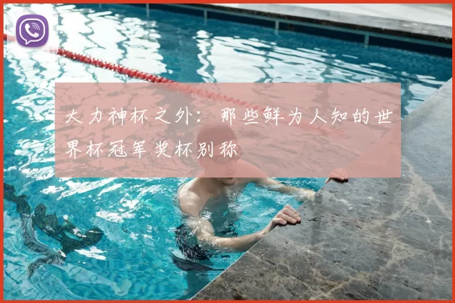 大力神杯之外：那些鲜为人知的世界杯冠军奖杯别称